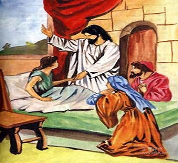 耶穌使管會堂的睚魯之女復活